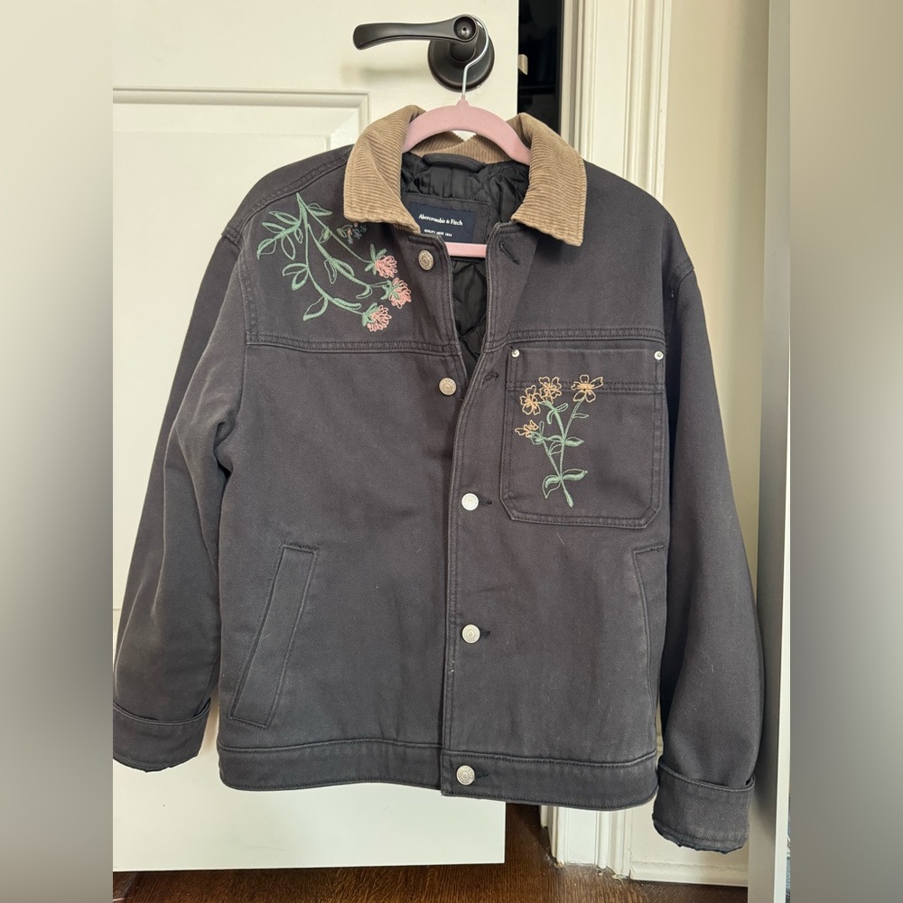 Abercrombie & Fitch Embroidered Jacket